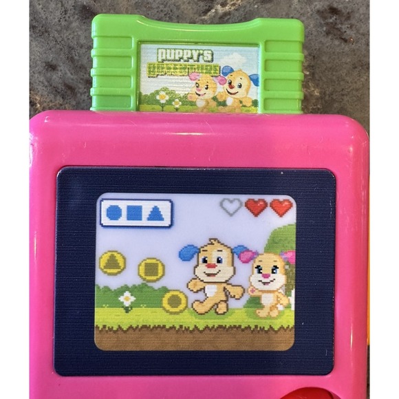 Fisher-Price Puppy's Adventure Handheld Learning Game Lights & Sounds Toy - Picture 3 of 7